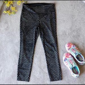 Polka dot Athleta Leggings